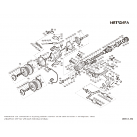 Pezzi di ricambio per Baitrunner X-Aero 6000 RA