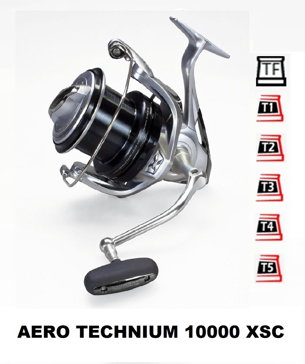 Coils and accessories compatible with fishing reel shimano aero technium xsc