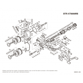 Peças de reposição para Baitrunner 6000 XT-RB