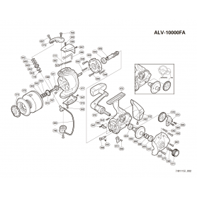 Despiece Carrete Alivio 10000 FA
