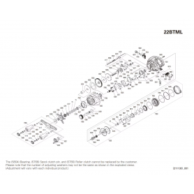Onderdelen voor Bantam 151 Linkshandig molens