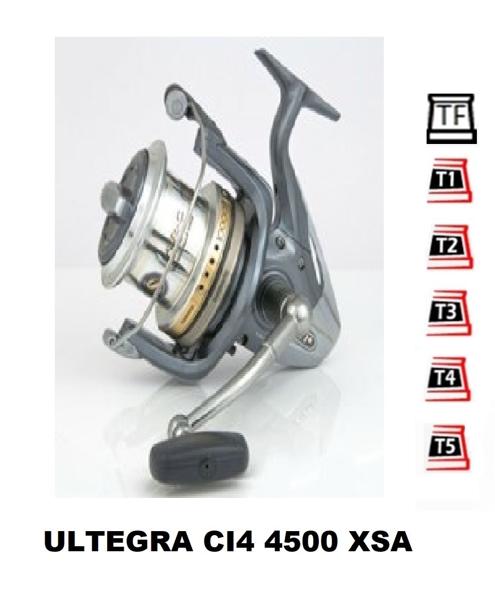 Bobines et accessoires compatibles avec moulinet shimano Ultegra Ci4 4500 Xsa