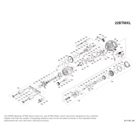 Ersatzteile für Bantam 151 XG Linkshänder Rollen