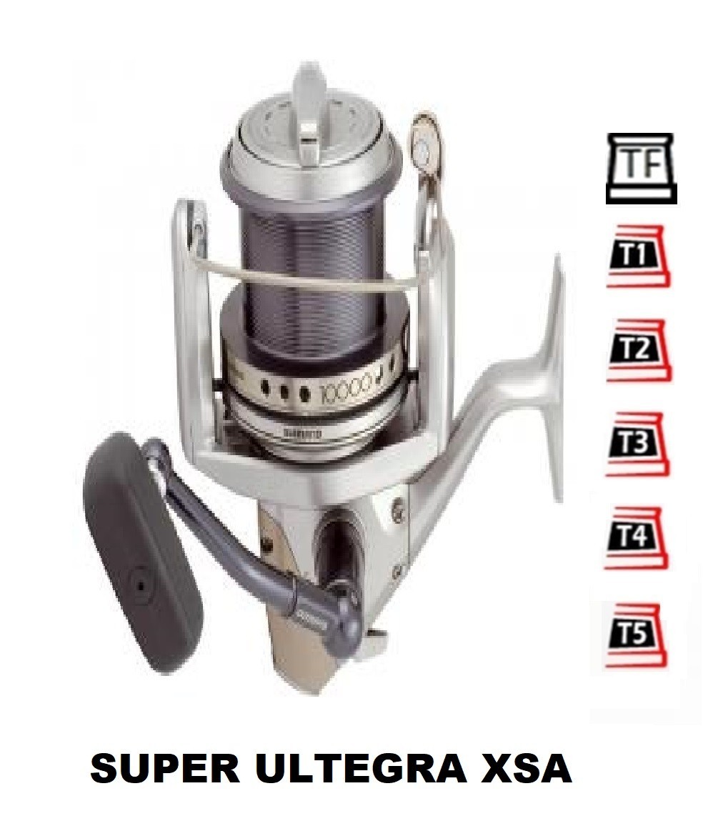 Bobinas y accesorios compatibles con carrete shimano Super Ultegra Xsa