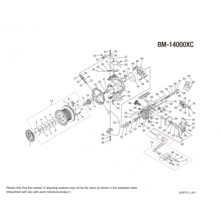 Ersatzteile für Beastmaster 14000 XC Rollen