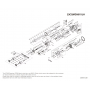 Pièces détachées Calcutta Conquest 301 MD XG Gaucher Long Handle
