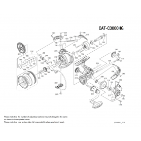 Onderdelen voor Catana 3000 FE HG molens