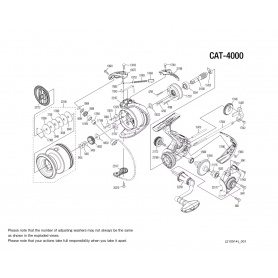 Pièces détachées Catana 4000 FE