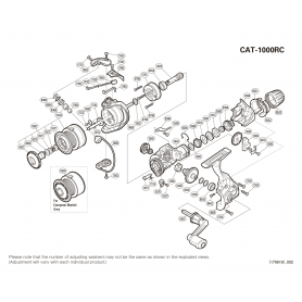Ersatzteile für Catana 1000 RC Rollen