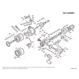 Ersatzteile für Catana 2500 RC Rollen