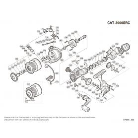 Pièces détachées Catana 3000 RC