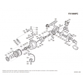 Ersatzteile für FX 1000 FC Rollen
