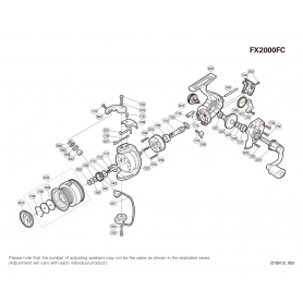 Ersatzteile für FX 2000 FC Rollen