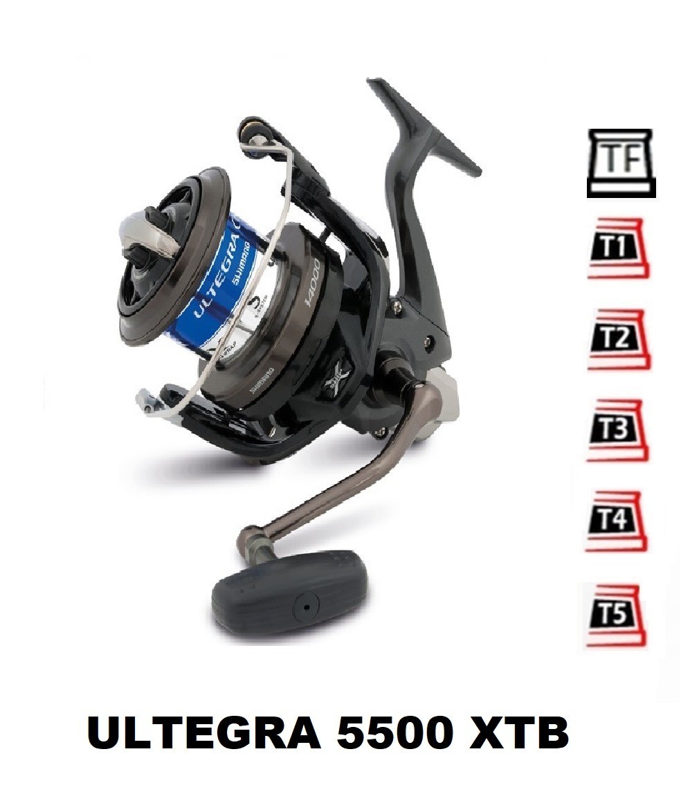Spare Spools and accessories compatible with fishing reel shimano Ultegra 5500 XTB