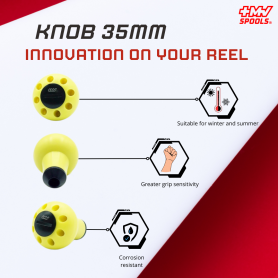 Combat Knob Bull's Eye [9120] Handles