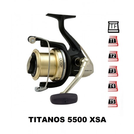 Bobines et accessoires compatibles avec moulinet Shimano Titanos 5500 XSA