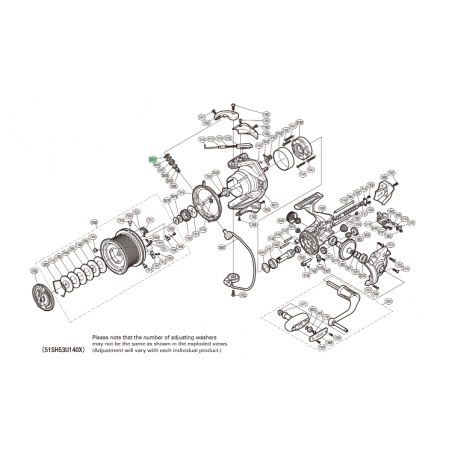 Pièces détachées Ultegra XTD Spod