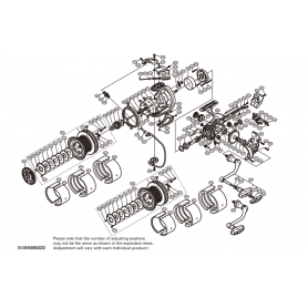 Ersatzteile für Ultegra CI4 14000 XTC Rollen