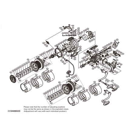 Pezzi di ricambio per Ultegra CI4 14000 XTC