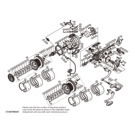 Pièces détachées Ultegra CI4 14000 XSC