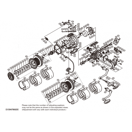 Pièces détachées Ultegra CI4 14000 XSC
