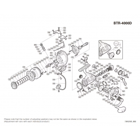 Pezzi di ricambio per Baitrunner 4000 D