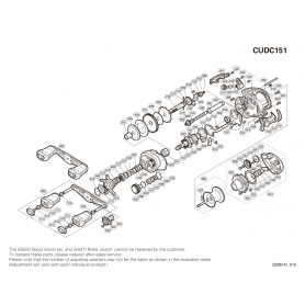 Pièces détachées Curado 151 DC Gaucher