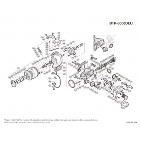 Despiece Carrete Baitrunner 6000 D EU
