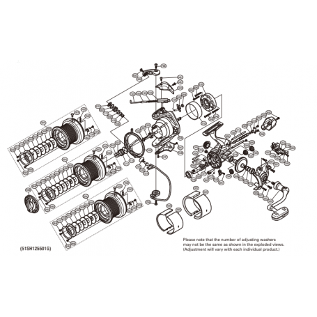 Onderdelen voor Ultegra CI4 5500 XSB molens