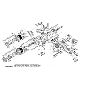 Ultegra CI4 14000 XTA Reel Spare Parts