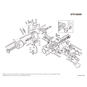 Pezzi di ricambio per Baitrunner 8000 D