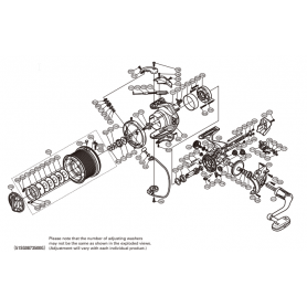 Despiece Carrete Ultegra 35 XSC