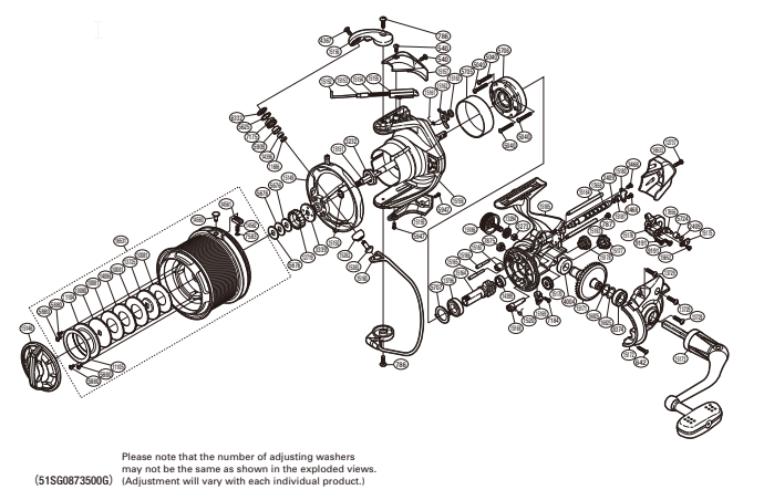 Pièces détachées Ultegra 35 XSC