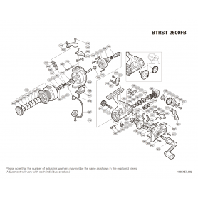 Pezzi di ricambio per Baitrunner 2500 ST-FB