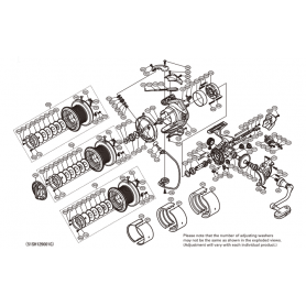 Onderdelen voor Ultegra CI4 14000 XSB molens
