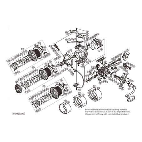 Pezzi di ricambio per Ultegra CI4 14000 XSB