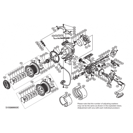 Pezzi di ricambio per Ultegra 14000 XTD