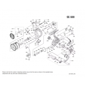 Peças de reposição para Sedona 500 FJ
