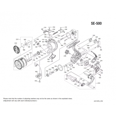 Pezzi di ricambio per Sedona 500 FJ
