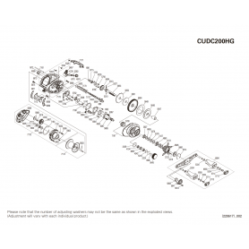 Peças de reposição para Curado 200 DC HG destro