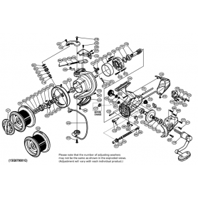 Ultegra 14000 XSB Reel Spare Parts