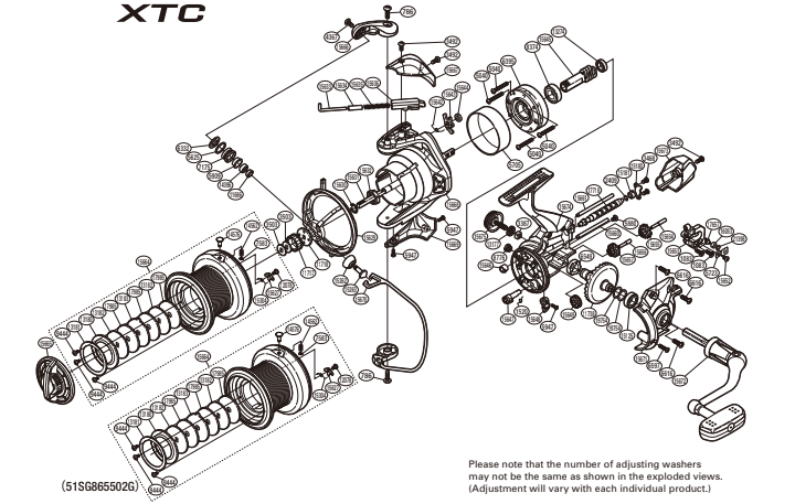 Peças de reposição para Ultegra 5500 XTC