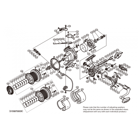 Pièces détachées Ultegra 5500 XSD