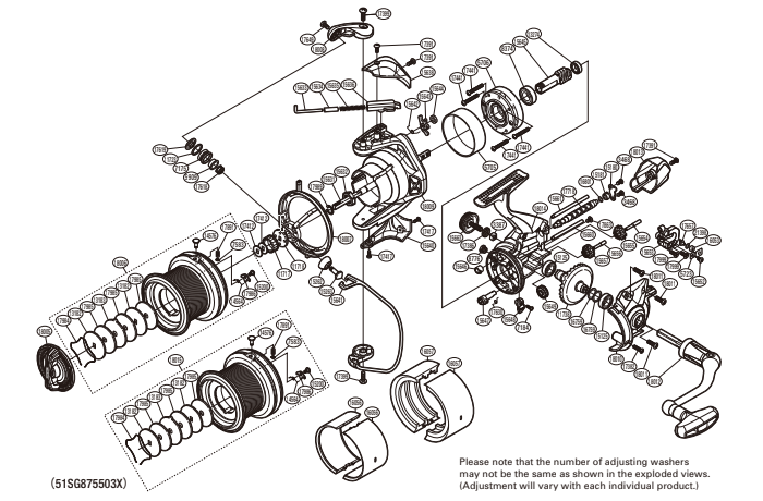 Pièces détachées Ultegra 5500 XSD