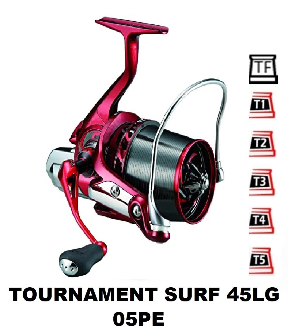 Spare Spools and accessories compatible with fishing reel Daiwa Tournament  Surf 45LG 05PE