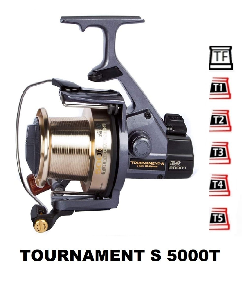 Bobines et accessoires compatibles avec moulinet Daiwa Tournament s 5000T