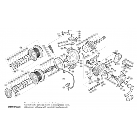 Ultegra CI4 10000 XSA Reel Spare Parts