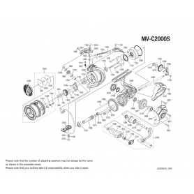Pièces détachées Miravel C2000S