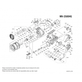 Pièces détachées Miravel 2500 HG