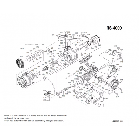 Pièces détachées Nasci 4000 FC